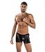 Envy Menswear ENVY SHEER CONTRAST BOXER BRIEFS BLACK, OS