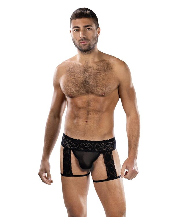 Envy Menswear ENVY MIDNIGHT STRIDE GARTERS BLACK, OS