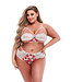 Baci Lingerie WHITE FLORAL & LACE BRA SET, QS