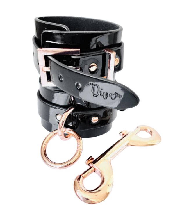 Kinky Diva KINKY DIVA ANKLE CUFFS BLACK