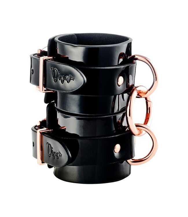 Kinky Diva KINKY DIVA WRIST CUFFS BLACK