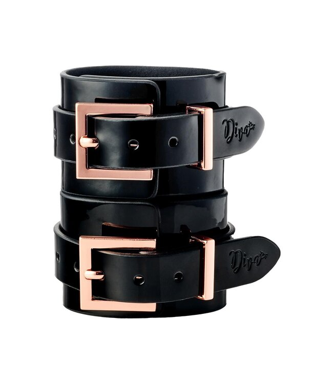 Kinky Diva KINKY DIVA WRIST CUFFS BLACK