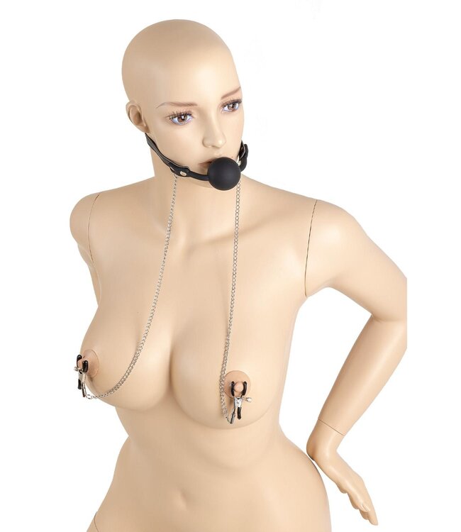 Virgite VIRGITE NIPPLE CLAMPS WITH MOUTH GAG