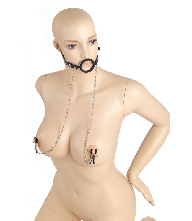 Virgite VIRGITE NIPPLE CLAMPS WITH O-RING GAG