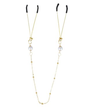 Virgite VIRGITE NIPPLE CLAMPS WITH CHAIN AND BEADS