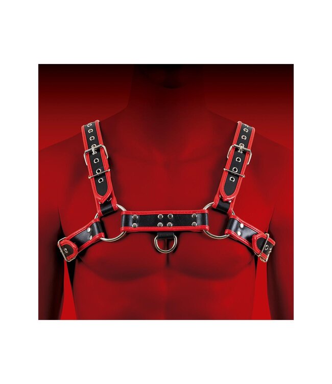 Virgite VIRGITE  MAN BONDAGE BODY HARNESS MOD. 1 BLACK