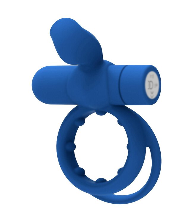 Forto FORTO POINTER VIBRATING COCKRING BLUE