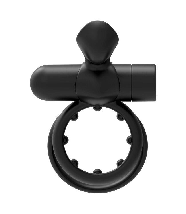 Forto FORTO POINTER VIBRATING COCKRING BLACK