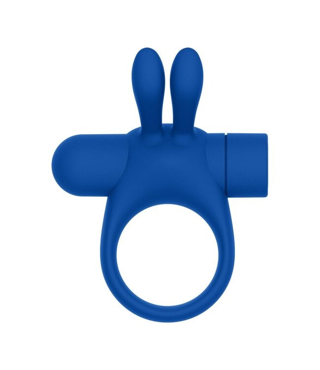 Forto FORTO BUNNY VIBRATING COCKRING BLUE
