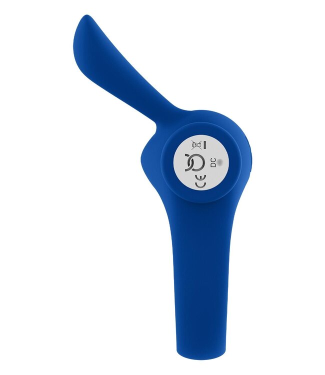 Forto FORTO BUNNY VIBRATING COCKRING BLUE