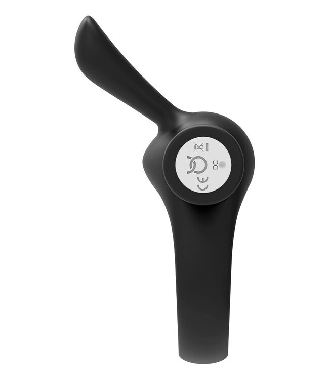 Forto FORTO BUNNY VIBRATING COCKRING BLACK