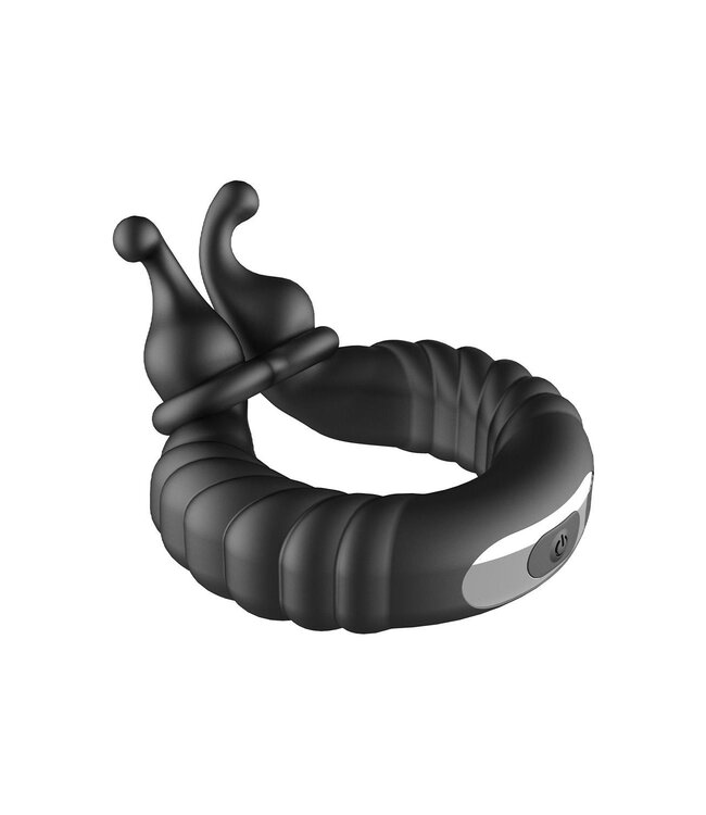 Forto FORTO F-24 TEXTURED VIBRATING COCKRING BLACK
