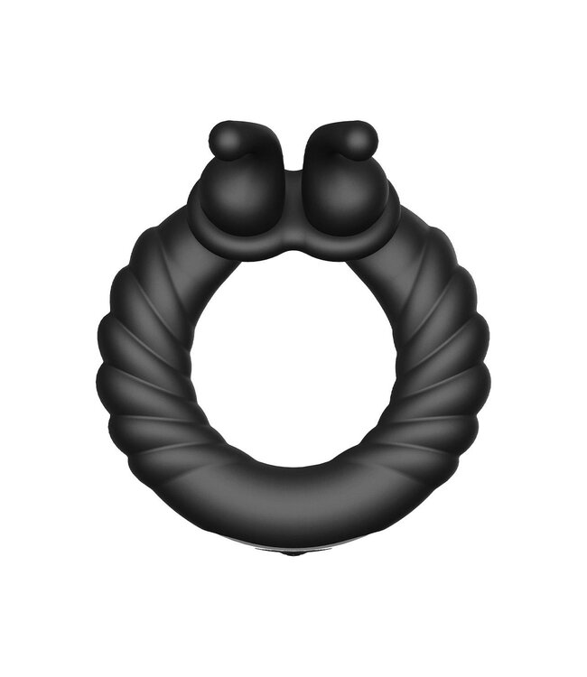 Forto FORTO F-24 TEXTURED VIBRATING COCKRING BLACK