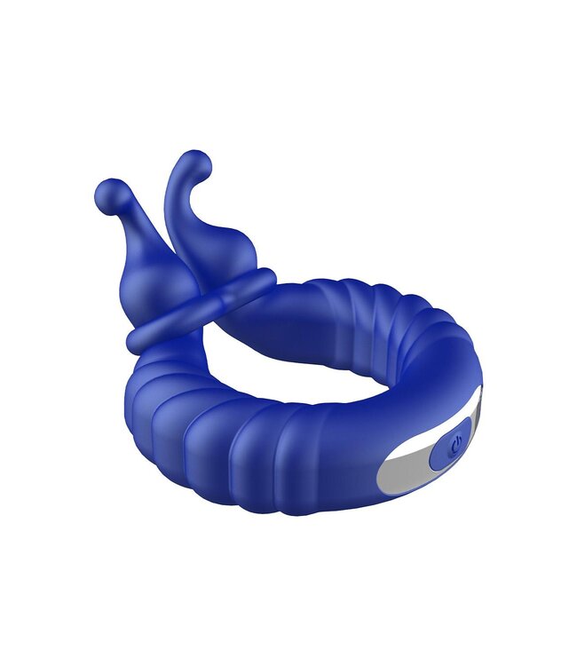 Forto FORTO F-24 TEXTURED VIBRATING COCKRING BLUE