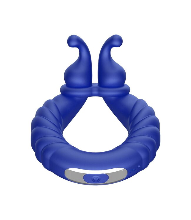 Forto FORTO F-24 TEXTURED VIBRATING COCKRING BLUE