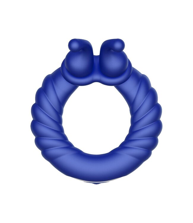 Forto FORTO F-24 TEXTURED VIBRATING COCKRING BLUE