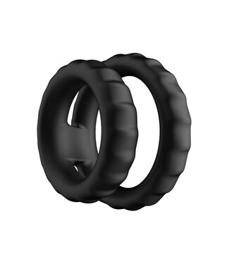 Forto FORTO F-43 TIERED COCK AND BALL RING BLACK
