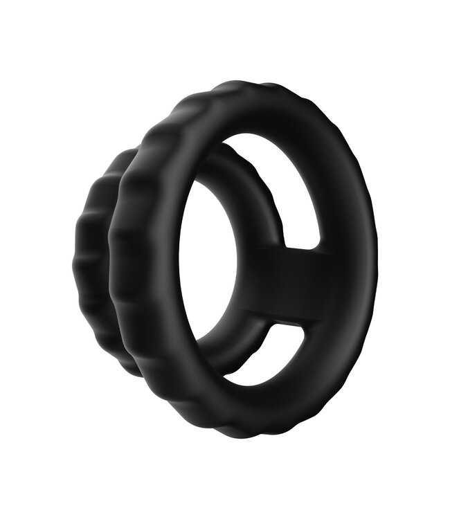 Forto FORTO F-43 TIERED COCK AND BALL RING BLACK
