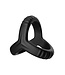 Forto FORTO F-59 TRI COCK AND BALL RING BLACK