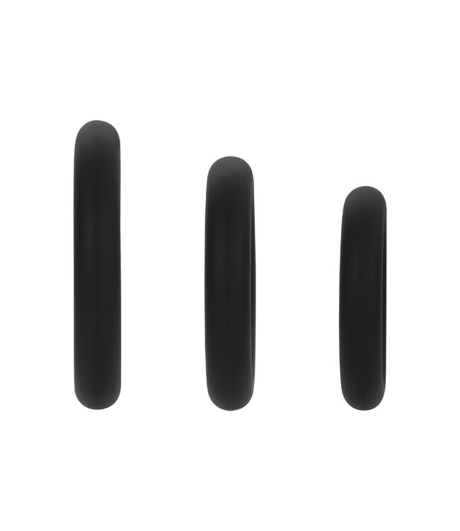 Forto FORTO F-61 3 PIECE C-RING SET BLACK