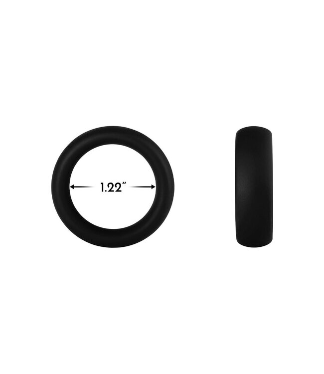 Forto FORTO F-64 40MM RING WIDE SMALL BLACK