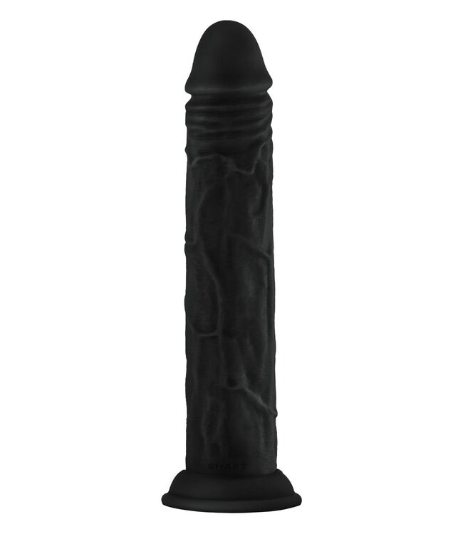 Shaft SHAFT MODEL J 9.5  INCH LIQUID SILICONE DONG BLACK