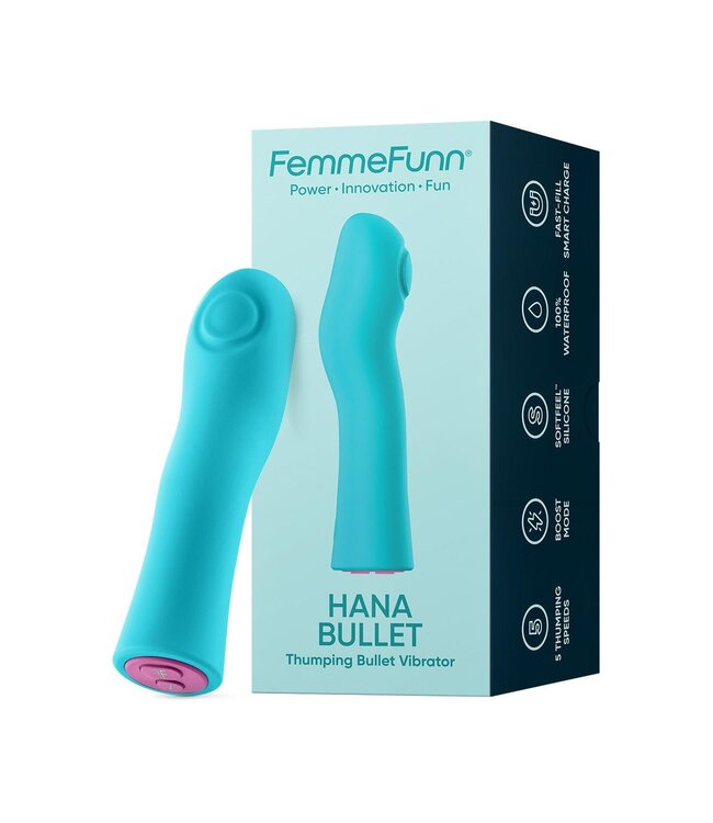 Femme Funn HANA THUMPING BULLET TURQUOISE