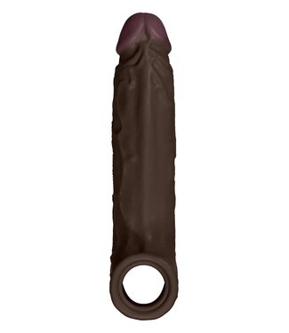 Shaft SHAFT SHEATH MODEL F 6.9 INCH LIQUID SILICONE SLEEVE MAHOGANY