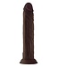 Shaft SHAFT MODEL J 9.5 INCH LIQUID SILICONE DONG MAHOGANY