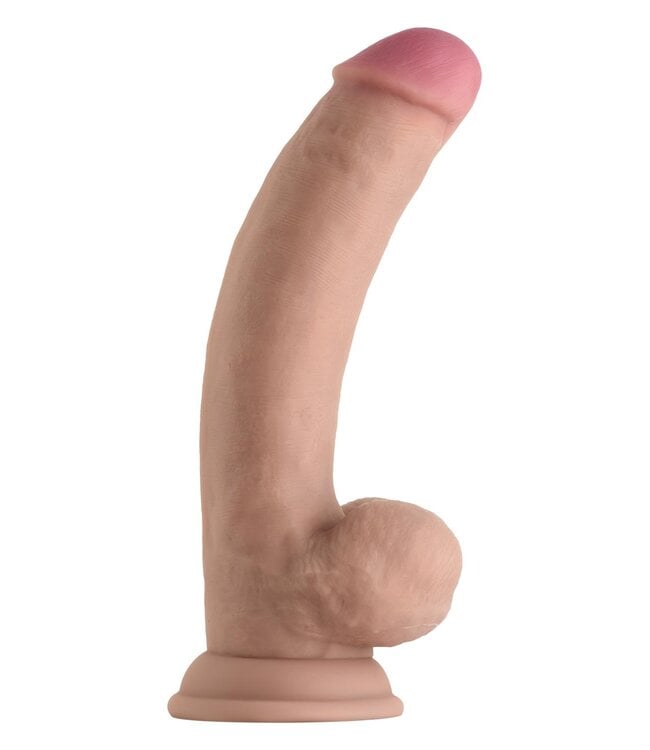 Shaft SHAFT MODEL C 8.5 INCH LIQUID SILICONE DONG WITH BALLS PINE