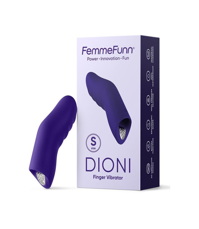 Femme Funn FEMMEFUNN DIONI SMALL-DARK PURPLE