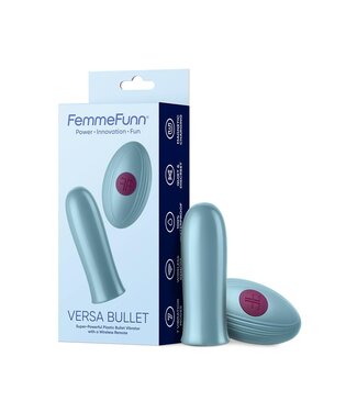 Femme Funn FEMMEFUNN VERSA BULLET WITH REMOTE LIGHT BLUE