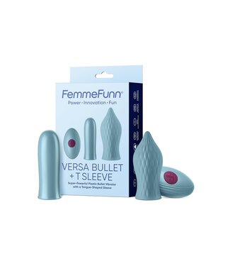 Femme Funn FEMMEFUNN VERSA BULLET WITH T SLEEVE LIGHT BLUE