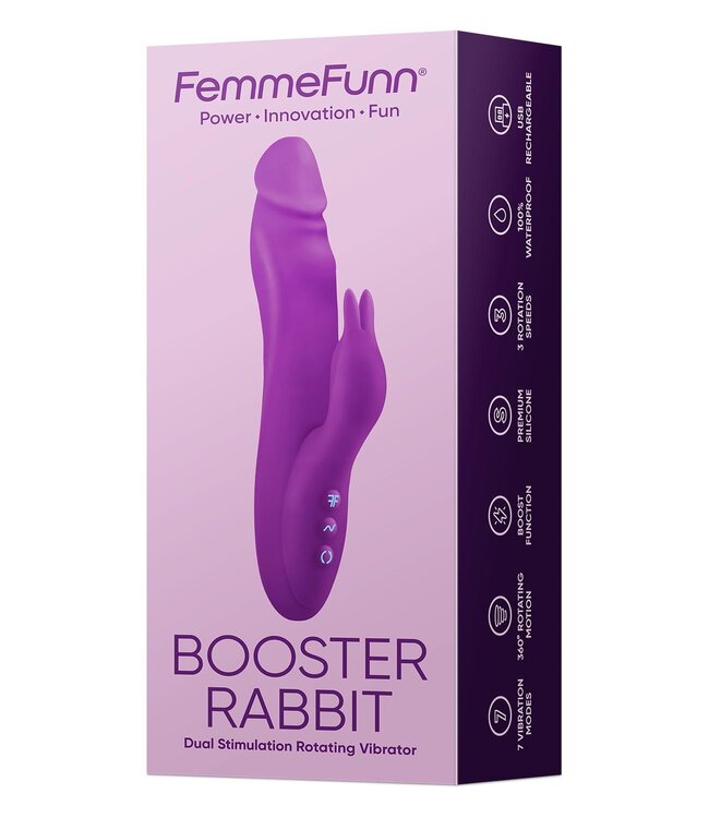Femme Funn FEMMEFUNN BOOSTER RABBIT PURPLE