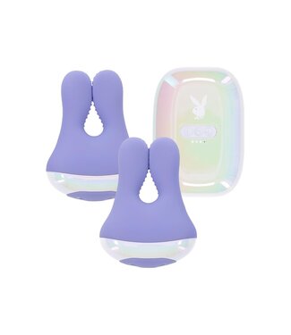 Evolved PLAYBOY NIPPLE CLAMPS IN A PINCH PURPLE