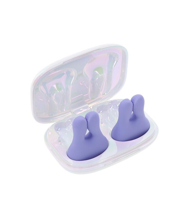 Evolved PLAYBOY NIPPLE CLAMPS IN A PINCH PURPLE