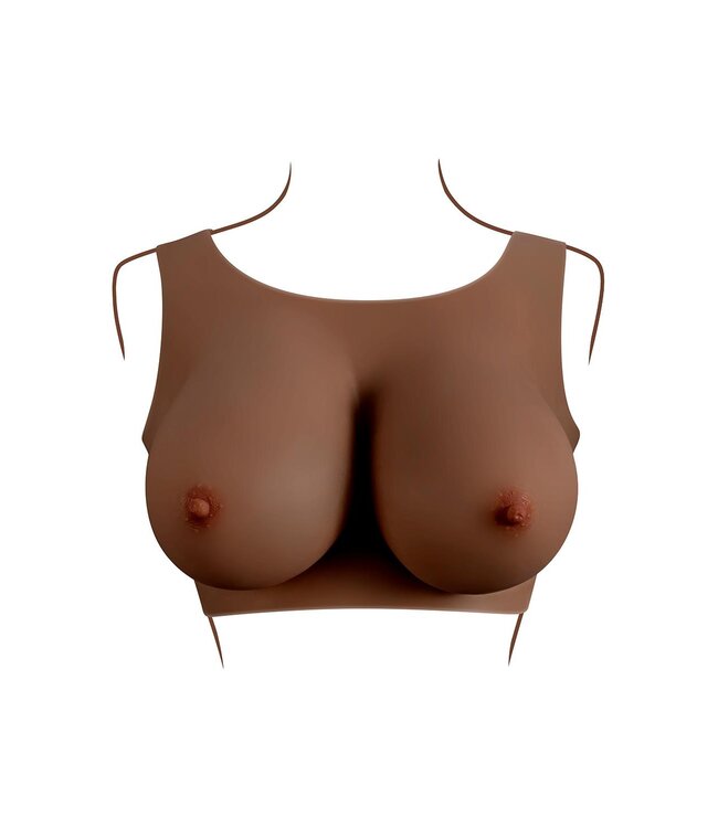 Evolved GENDER X UNDERGARMENTS - PLATE E-CUP DARK