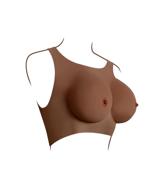 Evolved GENDER X UNDERGARMENTS - PLATE C-CUP DARK