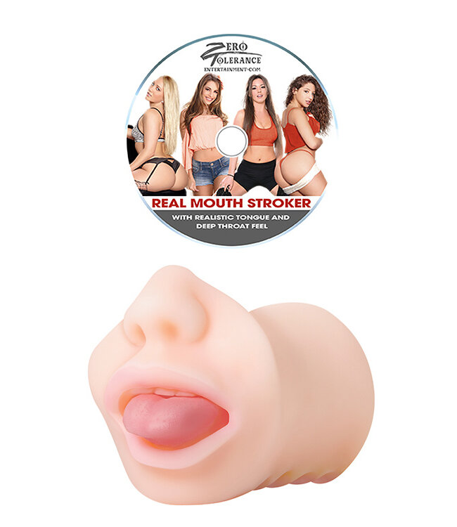 Evolved ZERO TOLERANCE REAL MOUTH STROKER