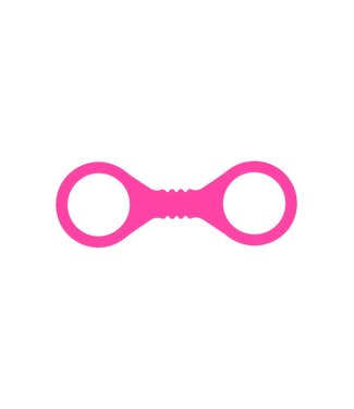Sportsheets SPORTSHEETS SMALL HOT PINK SILICONE CUFFS