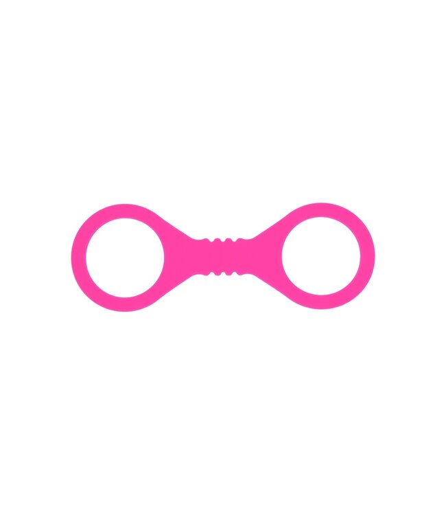 Sportsheets SPORTSHEETS SMALL HOT PINK SILICONE CUFFS