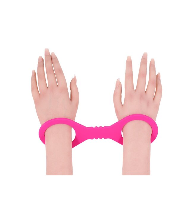 Sportsheets SPORTSHEETS SMALL HOT PINK SILICONE CUFFS