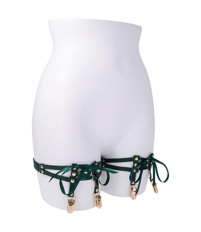 Sportsheets SPORTSHEETS INDICA LACED UP GARTERS