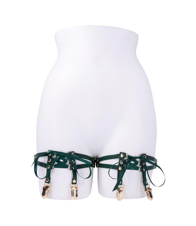 Sportsheets SPORTSHEETS INDICA LACED UP GARTERS