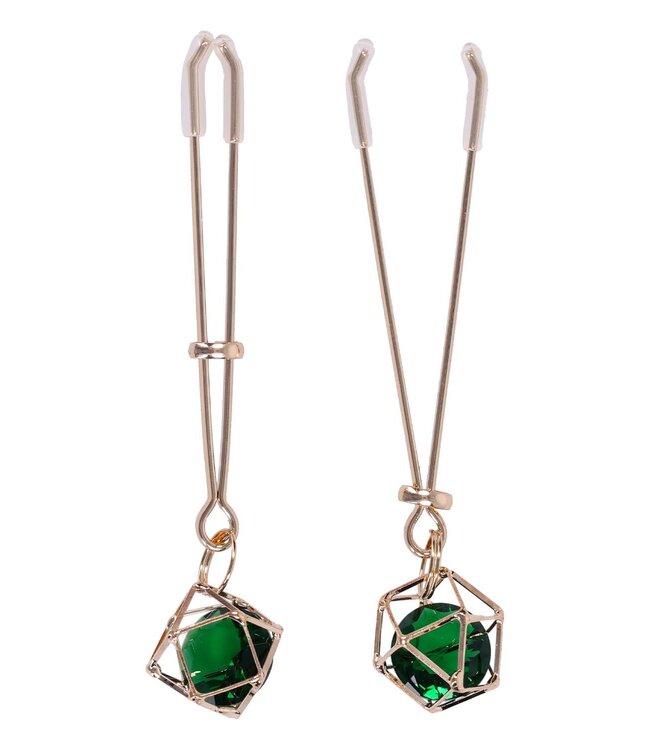 Sportsheets SPORTSHEETS INDICA CRYSTAL NIPPLE CLIPS