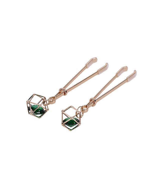 Sportsheets SPORTSHEETS INDICA CRYSTAL NIPPLE CLIPS