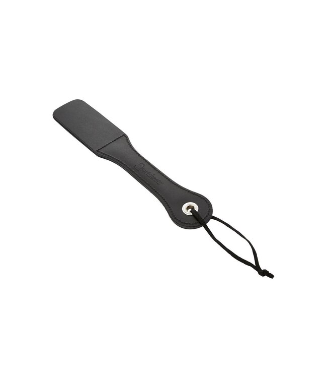 Sportsheets SPORTSHEETS 12 INCH LEATHER SLUT IMPRESSION PADDLE