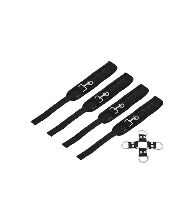 Sportsheets SPORTSHEETS 5 PIECE HOG TIE & CUFF SETT