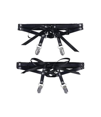 Sportsheets SPORTSHEETS SEX AND MISCHIEF LACED UP GARTERS