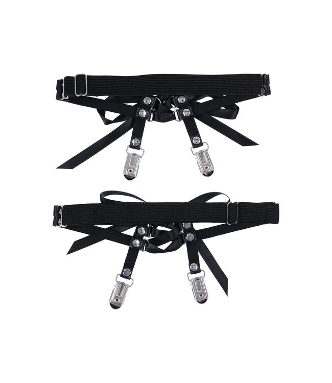 Sportsheets SPORTSHEETS SEX AND MISCHIEF LACED UP GARTERS